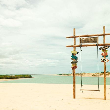 Pousada Chale Mar Rio Galinhos Kültér fotó