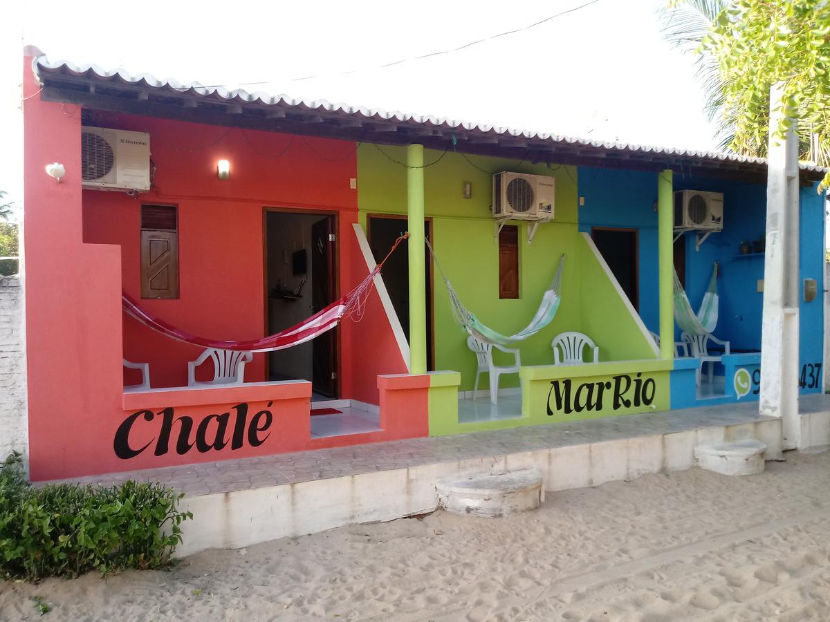 Pousada Chale Mar Rio Galinhos Kültér fotó